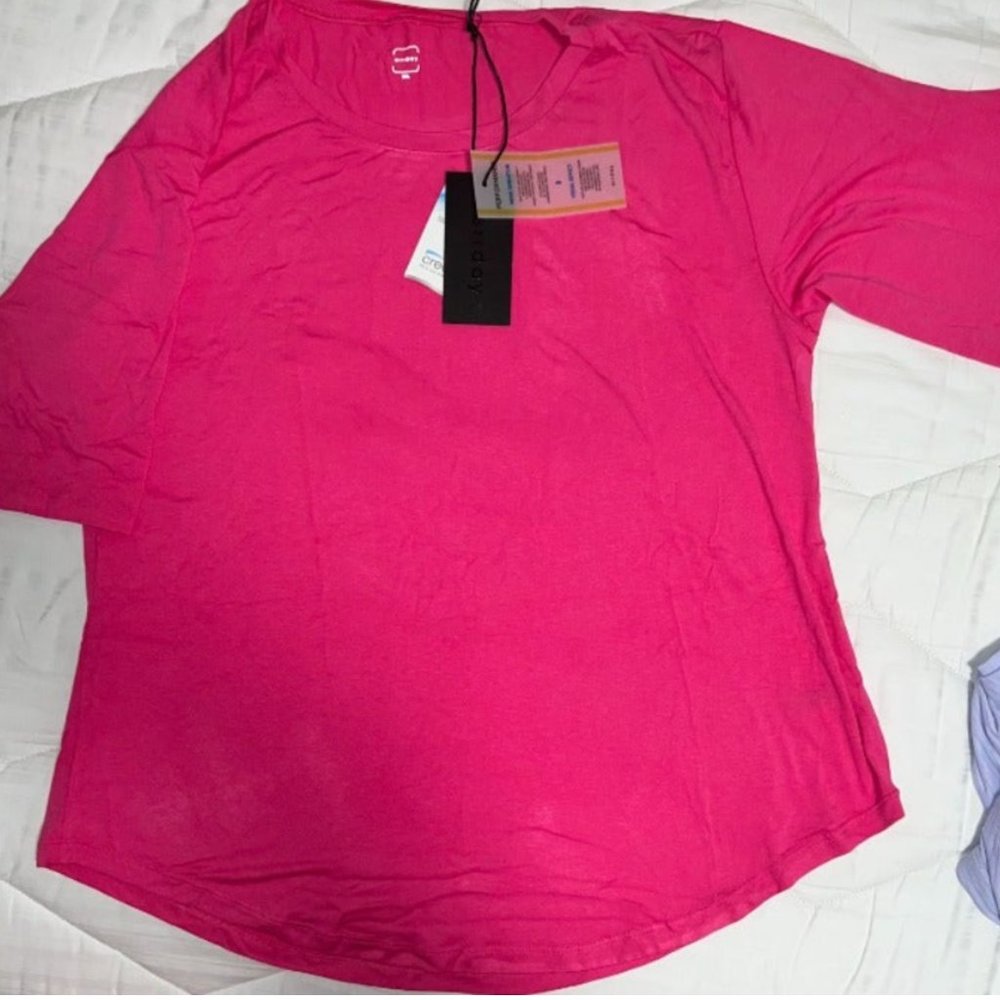 Errday Brand - V-Neck Short Sleeve Top - Plus Size 3XL